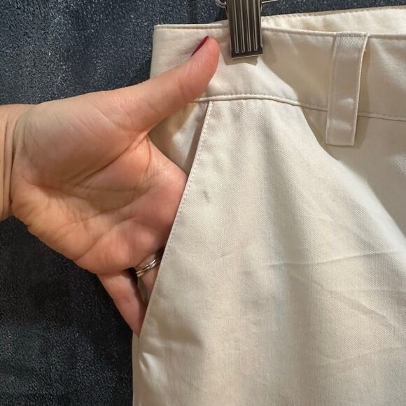 TWP Pants Howard Cuffed Winter White Wide Leg Pockets Zip Fly NWT $495 Size 4 - Picture 6 of 11